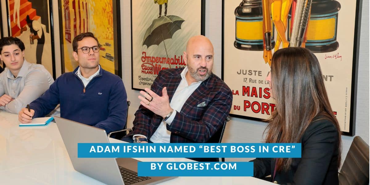 Adam Ifshin named best boss in CRE by GlobeSt.com